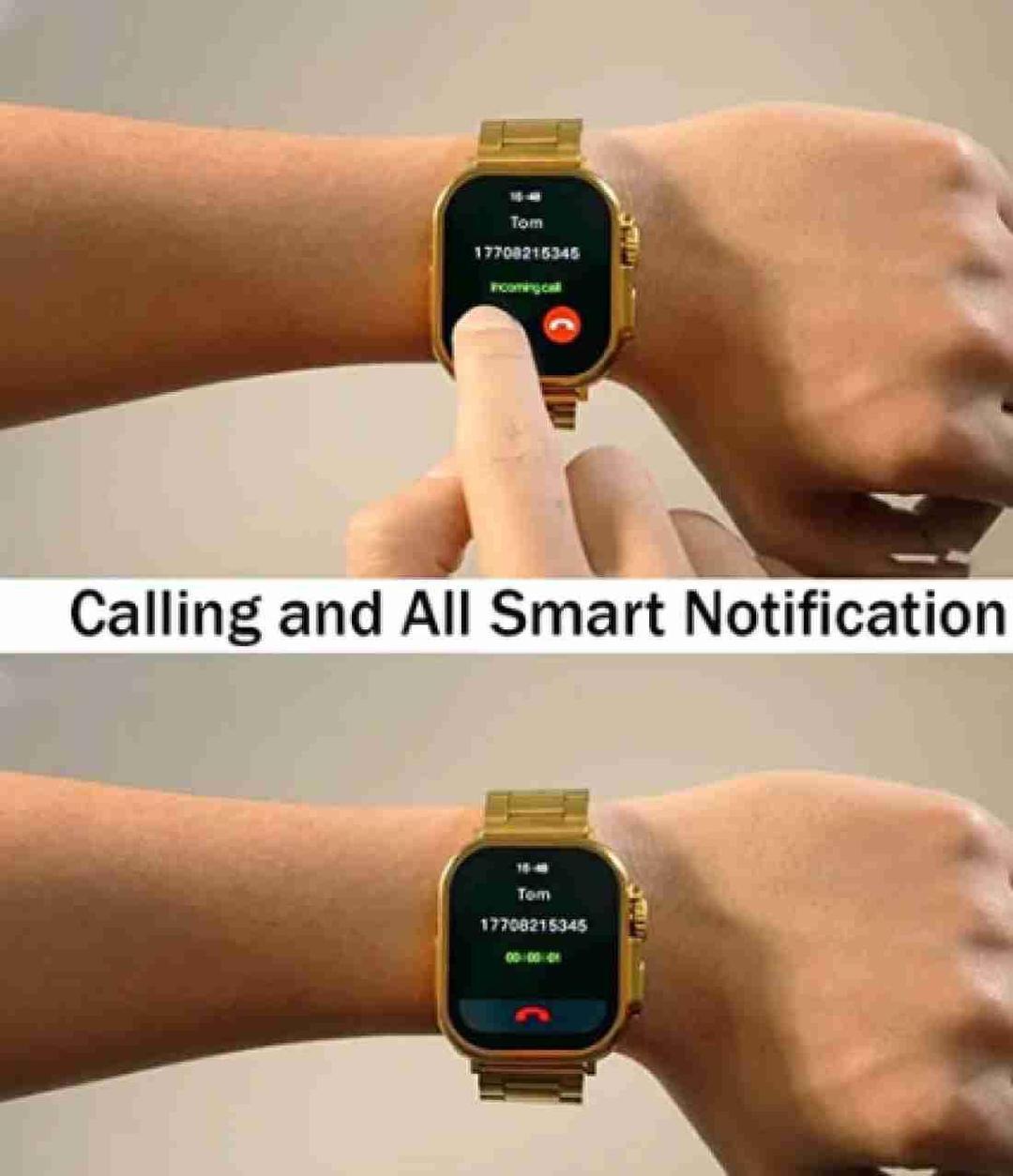 HK 9 Ultra Smart Watch Water Resistant