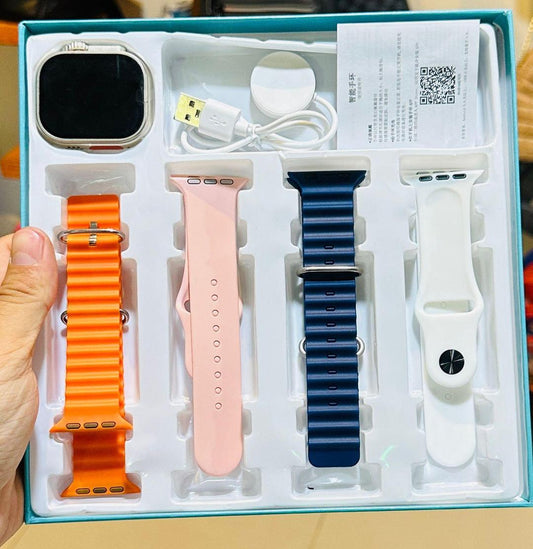 4 + 1 Smart Watch Water Resistant